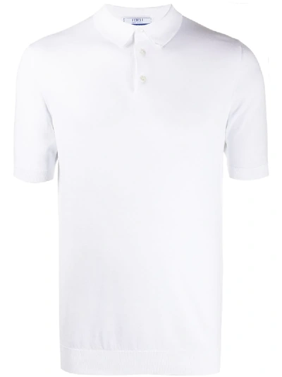 Fedeli Polo T-shirt In White