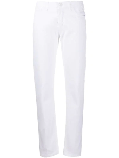 Frankie Morello Straight-leg Jeans In White