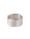 ALI GRACE JEWELRY STERLING SILVER WAVE DESIGN RING