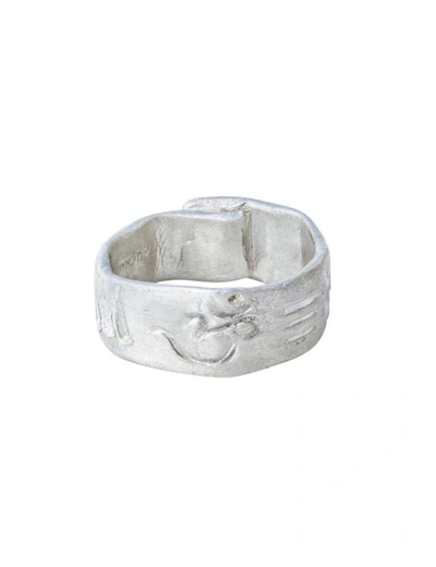 Ali Grace Jewelry Sterling Silver Symbol Ring