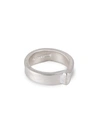 ALI GRACE JEWELRY STERLING SILVER OVERLAP RING