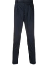 HUGO DARTED SLIM-FIT TROUSERS