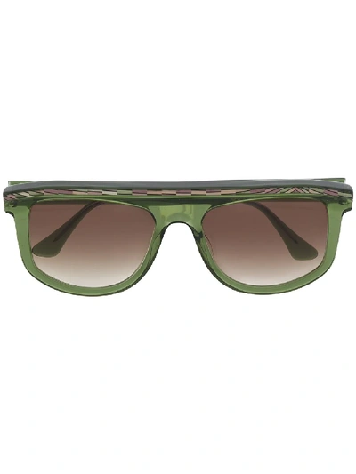 Thierry Lasry Oversize-frame Sunglasses In Grün