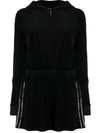 JUICY COUTURE HOODED EMBELLISHED ROMPER