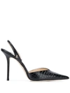Jimmy Choo Thandi 100mm Pumps In Black