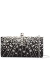 JIMMY CHOO CELESTE CRYSTAL-EMBELLISHED CLUTCH BAG