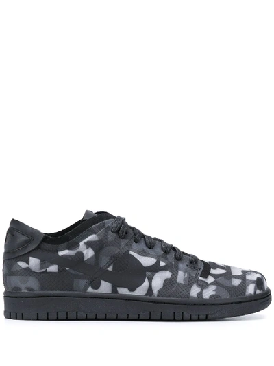 Comme Des Garçons Black Nike Edition Dunk Low Sneakers