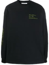 Children Of The Discordance Stop And Smell The Roses Sweatshirt In Black