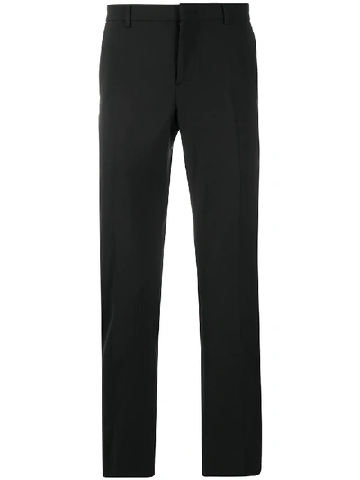 Valentino Vltnstar-print Side-stripe Track Pants In Black