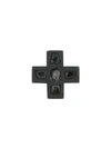 Parts Of Four Plus Mega Pave 12mm Earring In Silver
