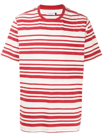 Camper X Pop Trading Company Striped T-shirt In White