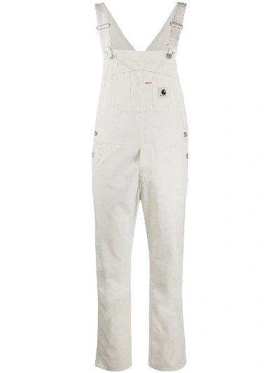 Carhartt Denim Jumpsuit In White