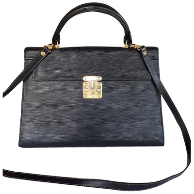 Pre-owned Fendi Cloth Handbag In Black