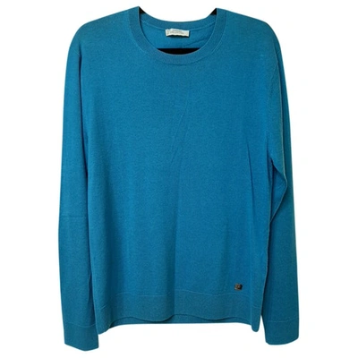 Pre-owned Versace Blue Cashmere Knitwear & Sweatshirts