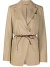 BRUNELLO CUCINELLI BELTED BLAZER