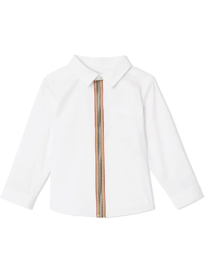 Burberry Baby's & Little Boy's Silverton Long-sleeve Shirt In White