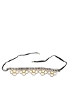 AREA AREA SCALLOPED CHOKER,SS20A09 GLDSLV