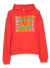 GUCCI HOODIE WITH LOGO STAR PRINT,11389160