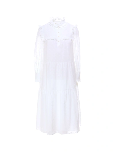 Celine Dress In White