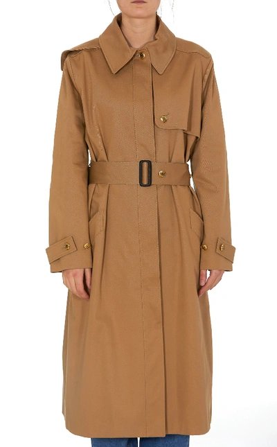 Givenchy Trench 4g Buttons In Beige