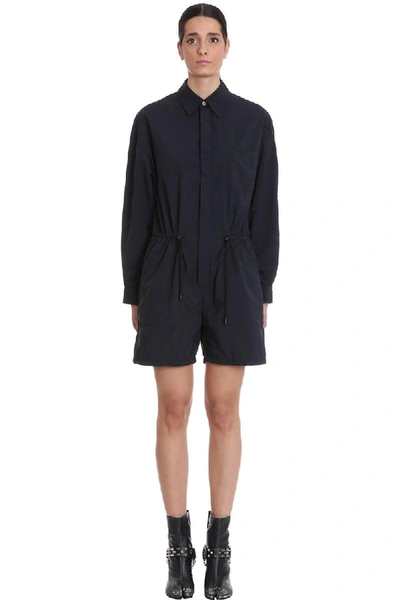 Maison Margiela Suit In Black Polyamide In Nero