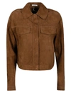 P.A.R.O.S.H MASUEDE JACKET,11389750