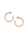 Piaget Possession 18ct Rose-gold And 0.2ct Brilliant-cut Diamond Earrings In Diamond Rose Gold