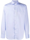 CANALI EMBROIDERED FITTED SHIRT