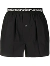 ALEXANDER WANG T LOGO SHORTS