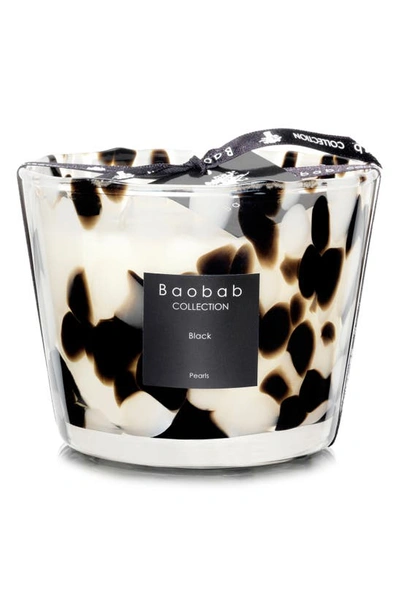 Baobab Collection Black Pearls Scented Candle, 3.9"