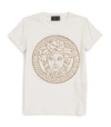 YOUNG VERSACE EMBELLISHED MEDUSA LOGO T-SHIRT (4-14 YEARS),15483150