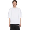 Palm Angels White Classic Logo T-shirt
