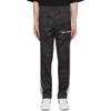 PALM ANGELS PALM ANGELS BLACK CROCO TRACK PANTS