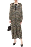 MISSONI LACE-UP CROCHET-KNIT KAFTAN,3074457345622770607