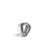 John Hardy Palu Pavé Overlap Ring In Black Spinel