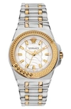 VERSACE CHAIN REACTION BRACELET WATCH, 40MM,VEHD00520