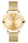 MOVADO BOLD MESH STRAP WATCH, 34MM,3600653