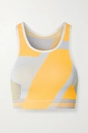 NIKE ICON CLASH colour-BLOCK DRI-FIT STRETCH-KNIT SPORTS BRA