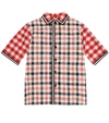 GUCCI CHECKED TWEED JACKET,P00438689