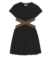 FENDI FF COTTON DRESS,P00435184