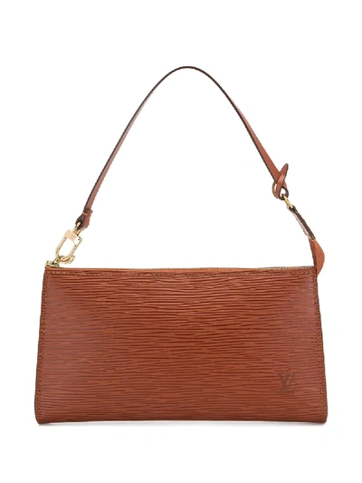 Pre-owned Louis Vuitton 1998  Clutch In Brown