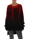 ANN DEMEULEMEESTER ANN DEMEULEMEESTER ASYMMETRIC HEM KNITTED SWEATER