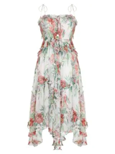 Zimmermann Bellitude Floating Silk Dress