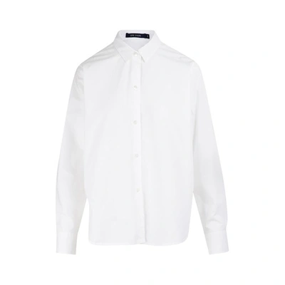 Sofie D'hoore Relaxed Long-sleeve Shirt In White