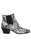 Hogan Ankle Boots In White