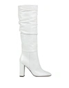 L'autre Chose Knee Boots In White