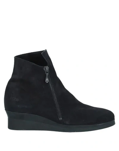 Arche Ankle Boots In Black