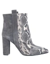 Via Roma 15 Ankle Boot In Lead