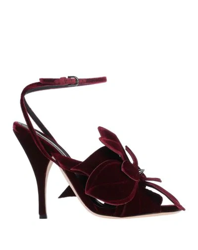 Marco De Vincenzo Sandals In Red