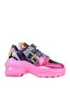 Maison Margiela Sneakers In Garnet